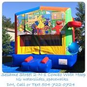 Deluxe Combo With Hoop - Sesame Street Deluxe Combo With Hoop - Sesame Street